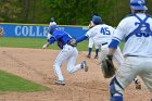 Baseball vs CGA  Wheaton College Baseball vs Coast Guard Academy during game two of the NEWMAC semi-finals playoffs. - (Photo by Keith Nordstrom) : Wheaton, baseball, NEWMAC